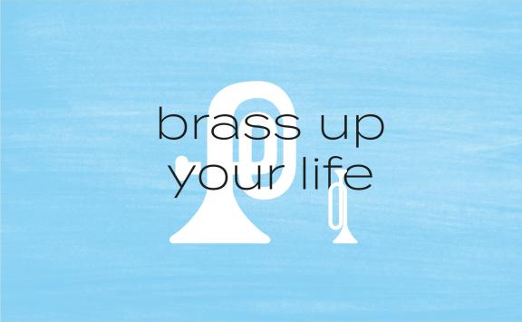 Logo Projekt brass up your life 